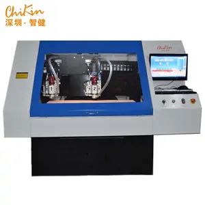 ChiKin CNC Router 2 Independent Spindle Drilling and Routing Machine Used in PCB Industry