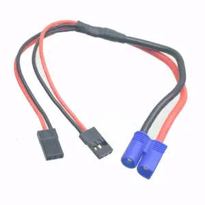 Konektor EC3 Ke Kabel JR Y Harness EC3 Ke Futaba Male