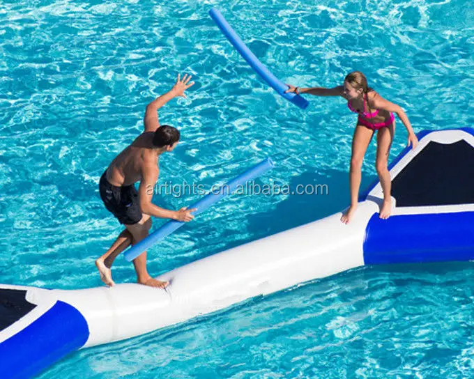 Online wholesale cheap inflatable bridge water trampoline games