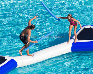 <span class=keywords><strong>Jeu</strong></span> de <span class=keywords><strong>bataille</strong></span> de parc aquatique pont gonflable flottant jeux de trampoline d'eau - Product Image 1