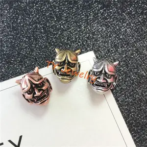 Helmet spacer Sparta Bead Skull vintage Copper DIY Bracelet necklace paracord Bead