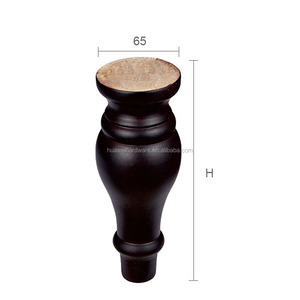 Pieds de canapé en bois personnalisés, pieds massif <span class=keywords><strong>pour</strong></span> Table, meubles antiques, <span class=keywords><strong>pour</strong></span> armoire et lit, 1 pièce - Product Image 3
