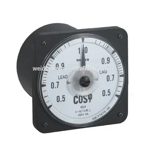 110mm Round Type Power Factor Meter With CCS Certificate