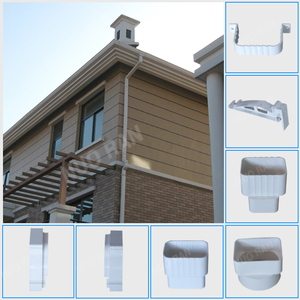 Profil <span class=keywords><strong>de</strong></span> gouttière en PVC, tailles et images, gouttière <span class=keywords><strong>rectangulaire</strong></span>, tuyau <span class=keywords><strong>de</strong></span> gouttière, accessoires, images <span class=keywords><strong>de</strong></span> gouttières en PVC, descentes d'<span class=keywords><strong>eau</strong></span> pour serres - Product Image 3