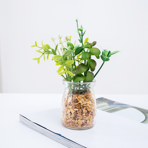 Vuelos <span class=keywords><strong>a</strong></span> casa decorativa artificial suculentas mini plantas en <span class=keywords><strong>macetas</strong></span> - Product Image 1