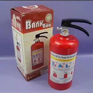 พลาสติกสร้างสรรค์Fire Extinguisherกล่องเงินSavings Bankกล่อง