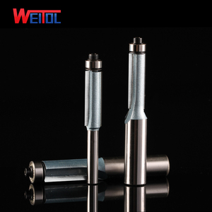 Weitol Vonfram Cacbua 2 Sáo Thẳng Router Bit Flush Trim Bit Với Ring - Product Image 3
