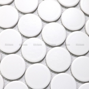 Azulejo de cerámica para cocina, baño, ducha, 48mm, color blanco - Product Image 2