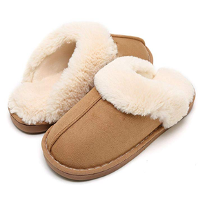 Giá rẻ Fluffy Ấm Cúng Bộ Nhớ Bọt Ngôi Nhà Ấm Áp Mềm Trong Nhà Ngoài Trời Mờ Dép Đi Trong Nhà cho Mùa Đông CHÚNG TÔI - Product Image 2