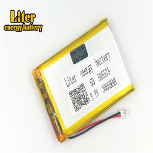 Stecker <span class=keywords><strong>2</strong></span>,0-<span class=keywords><strong>2</strong></span> P 3,7 V 505575 3000 mah Wiederaufladbare lipo batterie solar li ionen polymer lithium-batterie mit PCM - Product Image 3
