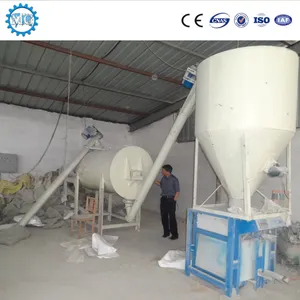 Zhengzhou MG 5 t/h kuru harç karıştırıcı makine üretim tesisi, inşaat işleri yeni ürün 2-3 kişi sağlanan 15-25KW