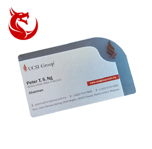 Kích thước tiêu chuẩn giá rẻ PVC trong suốt đã ghé thăm thẻ kinh doanh - Product Image 3