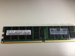 HPE AB566BX <span class=keywords><strong>4GB</strong></span> <span class=keywords><strong>DDR2</strong></span> PC2-5300R 667MHz ECC usuario servidor <span class=keywords><strong>RAM</strong></span> memoria - Product Image 3