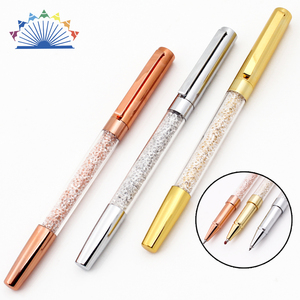 Pluma de oro rosa de diamante de regalo de cristal barato de estilos de lujo en oferta - Product Image 3