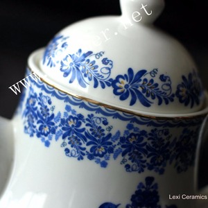Ensemble de tasses à café et thé en porcelaine, vaisselle en céramique, os fin, Style chinois, bleu et blanc, nouveauté - Product Image 4