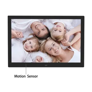 Factory Hot Sale Wifi 15" Ips Screen 3gp Songs Videos Free Download Digital Photo Frame With Hidden Camera