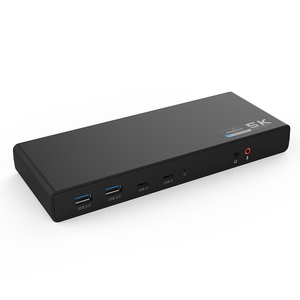 USB C 双 4 K 坞站，配 60 W 供电-Thunderbolt 3 兼容, 5 K 单视频显示端口复制器 - Product Image 2