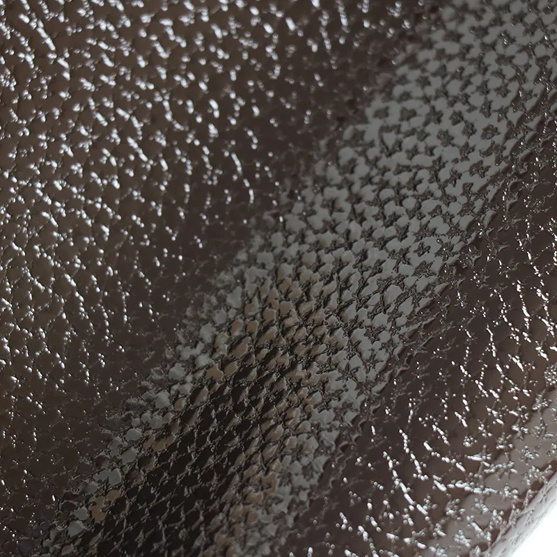 Clemence patente PU cuero sintético para zapatos o de fabricación de bolsas