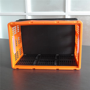 Clevermade Đầy Màu Sắc Nhựa Mạnh Mẽ Trái Cây Ráp Dã Ngoại Vải Lưu Trữ Lưới Thùng Thùng Giỏ - Product Image 5