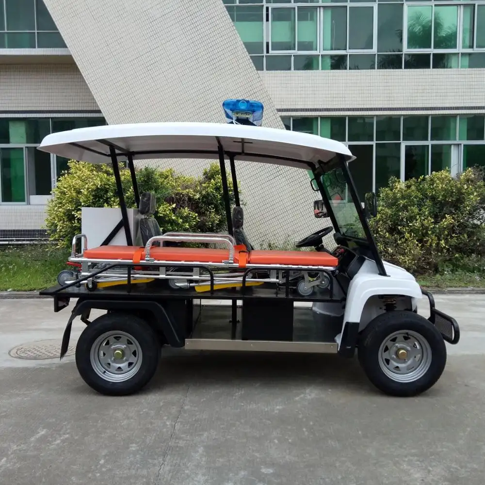 Nuevo Producto, kit de emergencia, carro de golf de ambulancia con Camilla