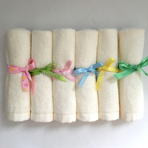 Toallas Faciales y de Baño de Bambú 100% Orgánico Natural para Recién Nacidos, Suaves y Comprimidas, Paquete de 6, para Uso en el Baño Infantil - Product Image 4