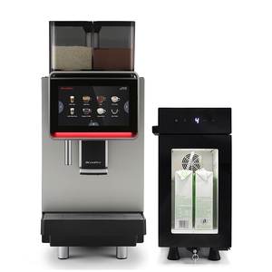 เครื่องชงกาแฟเอสเปรสโซอัตโนมัติ,เครื่องทำกาแฟเอสเปรสโซกล่องใส่ถั่ว2ถังพร้อม <span class=keywords><strong>Frother</strong></span> สินค้าปี F2 - Product Image 3