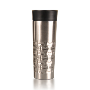 Caliente <span class=keywords><strong>doble</strong></span> pared al vacío de acero inoxidable taza de viaje withfront tapa abierta y el patrón de perforación en el cuerpo - Product Image 3