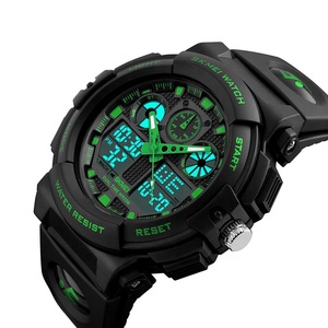 SKMEI Dual Time-reloj analógico Digital para hombre, deportivo, resistente al agua, Masculino - Product Image 4