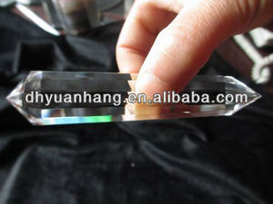 Tinh Thể Thạch Anh Trong Suốt 100% Tự Nhiên Điểm Vogel, Bán Buôn 13 Mặt Đôi Chấm Dứt Điểm Tinh Thể Thạch Anh Đá - Product Image 5