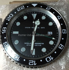 Atacado de relogios réplicas todo de acero inoxidable reloj de lujo reloj de pared - Product Image 5