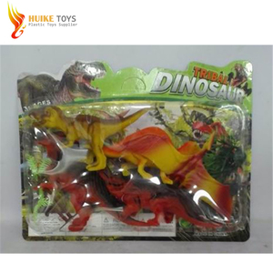Très mignon, 4 pièces, modèle d'animal en plastique, mini jouets dinosaures - Product Image 3
