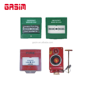 Cloche d'alarme incendie rouge, sonnette d'avertissement électrique à base métallique - Product Image 5