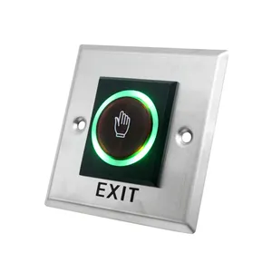 Sensor de infrarrojos No tocar la puerta de solicitud de Salida Botón para puerta de la puerta de salida de Control de acceso