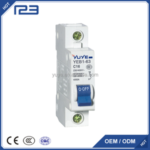 YEB1 mini circuit disjoncteur (MCB) <span class=keywords><strong>C45N</strong></span> - Product Image 2