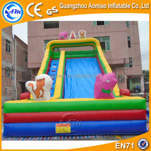 SpongeBob inflatable double lane you slip slide, giant inflatable giant slide - Product Image 3