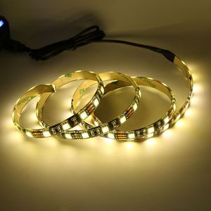 Alexa Bán Buôn SMD5050 RGB 5V <span class=keywords><strong>LED</strong></span> <span class=keywords><strong>Strip</strong></span> TV Đèn Nền USB Whit IR 24key Điều Khiển Từ Xa Không Thấm Nước Linh Hoạt Đèn <span class=keywords><strong>Strip</strong></span> - Product Image 4