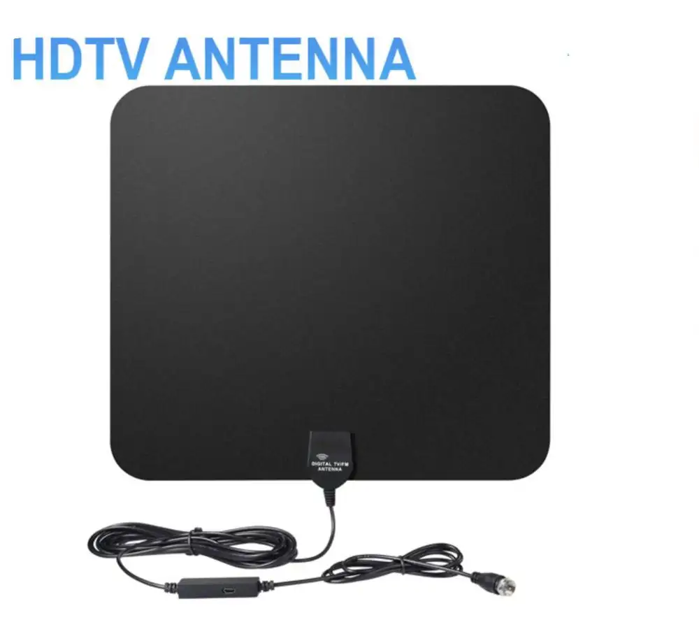 VHF UHF portátil HD TV DTV digital de interior satélite coche tv Antena de TV Antena amplificador