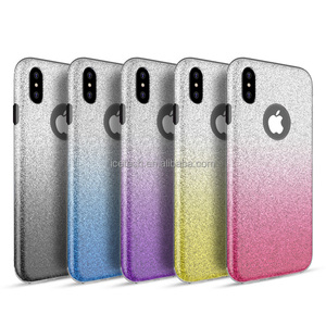 Hot new ultra sottile cassa del telefono di bling di scintillio tpu 3 in 1 per il <span class=keywords><strong>iphone</strong></span> <span class=keywords><strong>x</strong></span> - Product Image 4