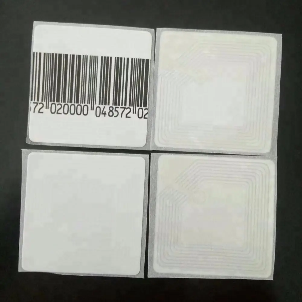 Etiqueta adesiva anti-roubo da etiqueta do papel da etiqueta do roubo da segurança rf
