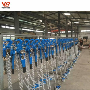 Xây Dựng Xây Dựng Nâng Công Cụ Hướng Dẫn Sử Dụng Chuỗi Ròng Rọc Lever Hoist 6 Tấn Đòn Bẩy Khối - Product Image 3