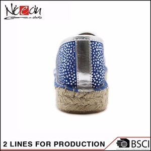 Negozio Fannullone Iuta Riciclare Scintillio Delle Ragazze Scarpa - Product Image 4
