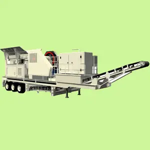 La mejor del mundo móvil pista trituradora de mandíbula precio móvil trituradora de piedra sobre orugas móvil trituradora de impacto - Product Image 1
