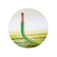 Cable eléctrico THW THHN Cable de 7 conductores de cobre trenzado 8 10 12 14 Awg Cables de alimentación con aislamiento de papel impregnado 105. C