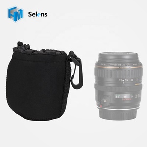 Selens Waterproof Shockproof Neoprene Soft <strong>Camera</strong> Lens Pouch Size S <strong>Small</strong> Sleeve Drawstring <strong>Bag</strong> for DSLR Mirrorless Prime Lense - Product Image 3