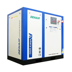 DENAIR DA-55 110 - 190 psi برغي منظمة العفو الدولية ضاغط ، 55kw الهواء kompressor