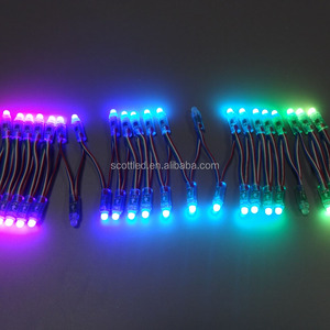 Đèn chuỗi pixel lập trình được 12mm DC5V IP68 chống nước màu sắc kỹ thuật số - Product Image 2