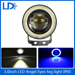 3200lm led ojos <span class=keywords><strong>de</strong></span> ángel <span class=keywords><strong>de</strong></span> <span class=keywords><strong>luz</strong></span> antiniebla faros antiniebla moto 3 pulgadas - Product Image 1