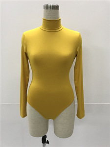 <span class=keywords><strong>Dolcevita</strong></span> <span class=keywords><strong>Body</strong></span> top donna maniche lunghe collo alto <span class=keywords><strong>Body</strong></span> <span class=keywords><strong>Body</strong></span> Femme solido pagliaccetto monopezzo EYD3501 - Product Image 4