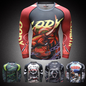 Camiseta <span class=keywords><strong>de</strong></span> <span class=keywords><strong>Manga</strong></span> Larga para Hombre, Personalizada con Estampado Completo, Diseño <span class=keywords><strong>de</strong></span> Tatuaje, Impresión Digital, Transpirable y <span class=keywords><strong>de</strong></span> Secado Rápido - Product Image 3