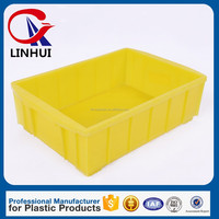 Hote verkauf HDPE transport kunststoff umsatz-box/kunststoff korb